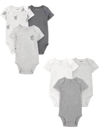 Carter's Child of Mine Baby Bodysuits, 6-Pack, Sizes Preemie-24 Months (UPC 85044)