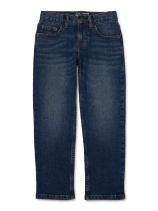Wonder Nation Boy's Relaxed Denim Jeans, Sizes 4-18, Slim & Husky