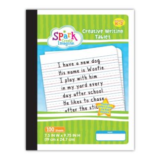 Spark Create Imagine Primary Composition Book, 100 Sheets, 9.75 x 7.5, Primary Ruled Paper