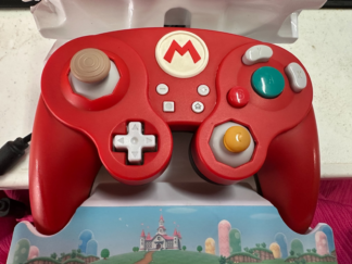 GameCube Controller PDP Wired Fight Pad Super Mario Nintendo Switch PC USB WORKS