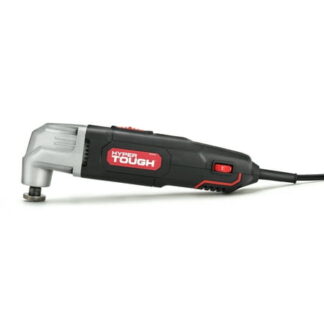 Hyper Tough 2.1 Amp Corded Oscillating Multi-function Tool, Variable Speed, with Hex Key, Sanding Pad, Quarter inch Blade, Scraper Blade & 3 Sanding Sheets