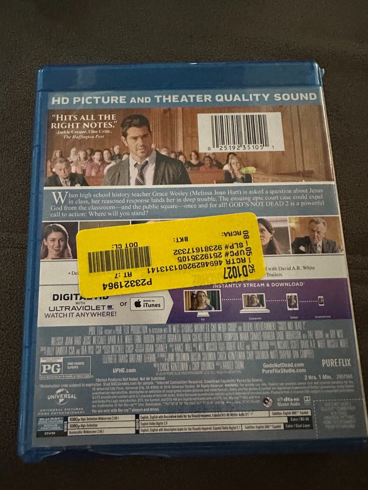 God's Not Dead 2 (Blu-ray + DVD + Digital HD) DVDs - Image 4