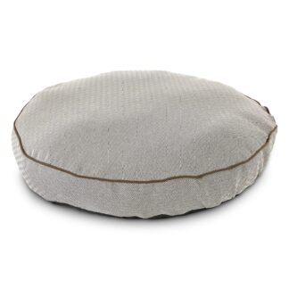 Vibrant Life Medium Round Dog Bed, Gray, 30" x 30"