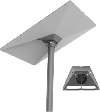 Starlink Gen 3/4/4X Pipe Adapter Mount, Fits 1-2.1 Inch Poles, Aluminum Pole Mount for RV & Roof