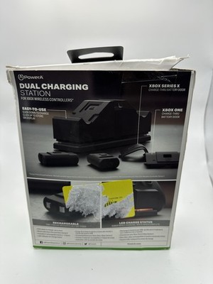 PowerA Dual Charging Station for Xbox Series X & One - Black Wireless Controller - Image 2