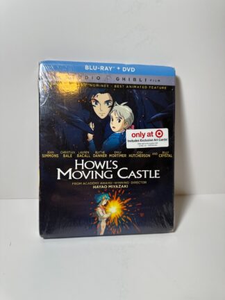 Howl's Moving Castle (2004) - OOP Target Exclusive Blu-Ray + DVD, Brand New