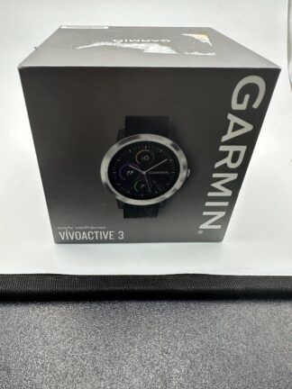 Garmin Vivoactive 3 GPS Smartwatch Black/Stainless  010-01769-01
