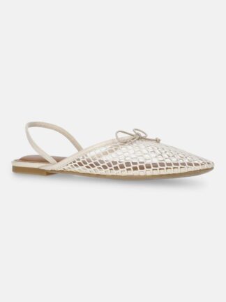 No Boundaries’ Mesh Slingback Shoes. These