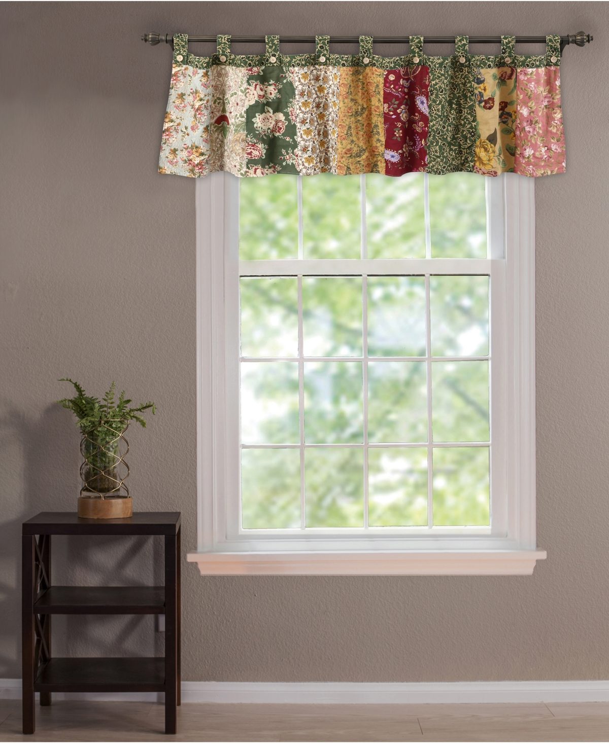 Greenland Home Fashion Antique Chic Window Valance - Multi 84x21