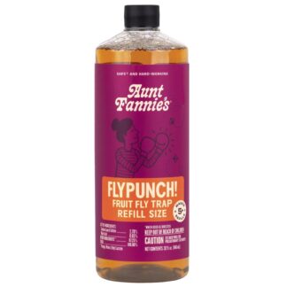 Aunt Fannie’s FlyPunch! Fruit Fly Trap Refill, 32 oz